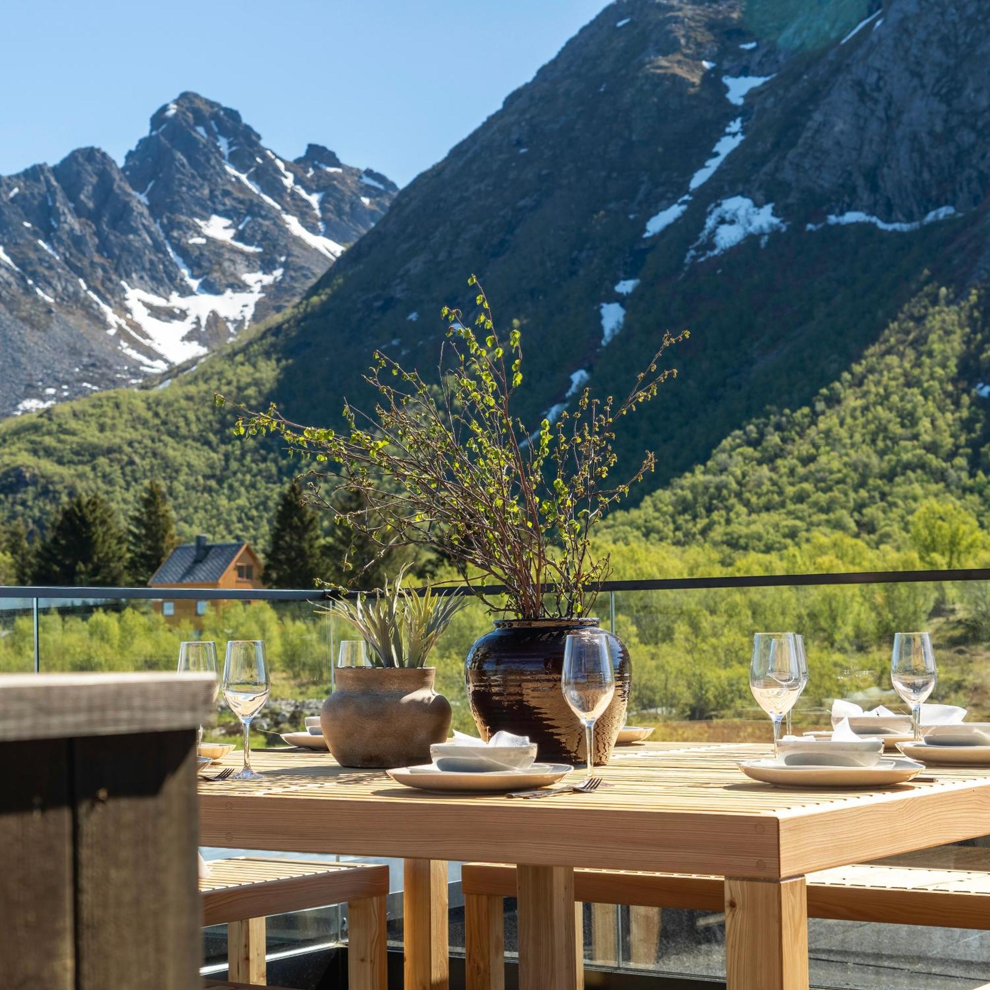 New! Spectacular Cabin In Lofoten Villa Kleppstad Exterior foto