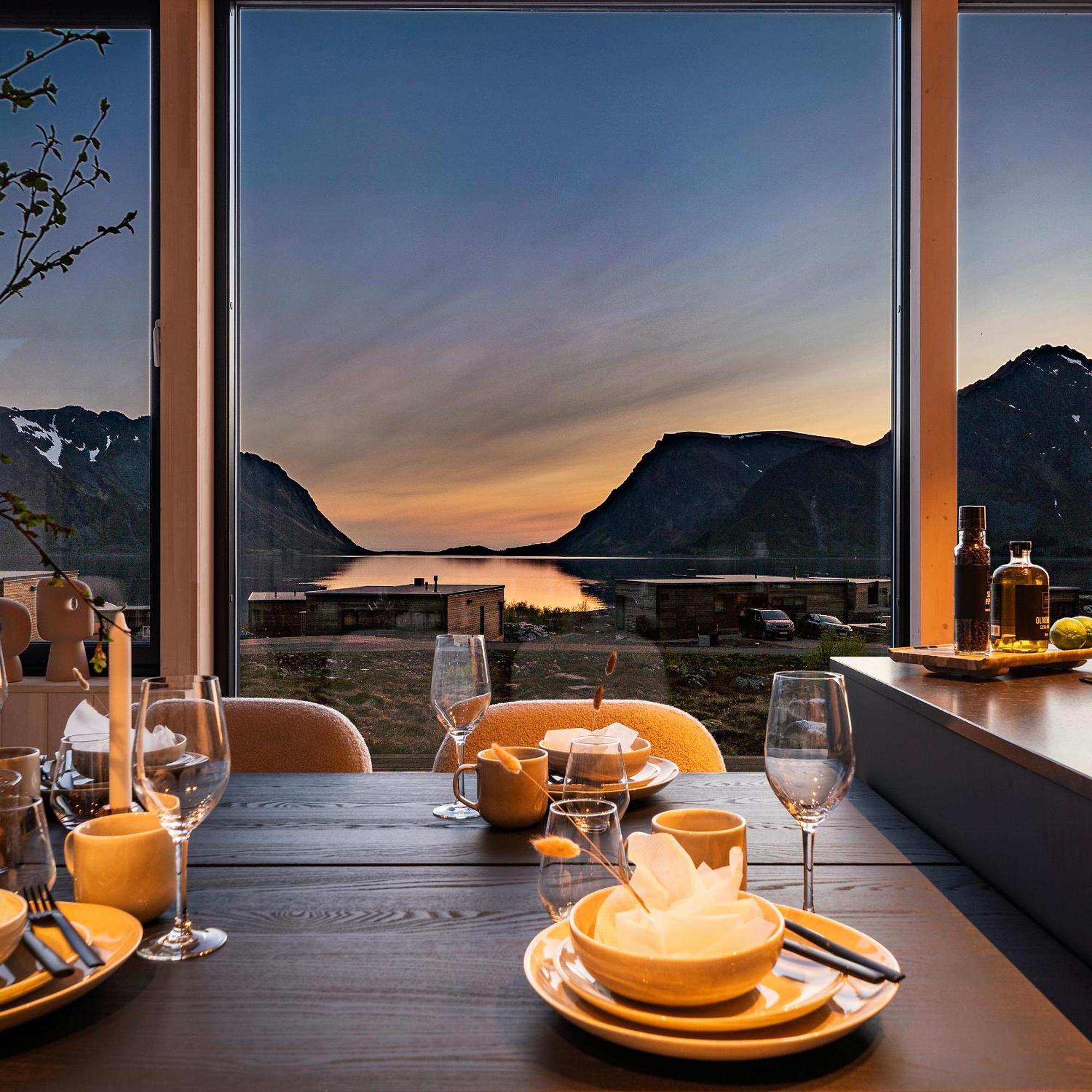 New! Spectacular Cabin In Lofoten Villa Kleppstad Exterior foto